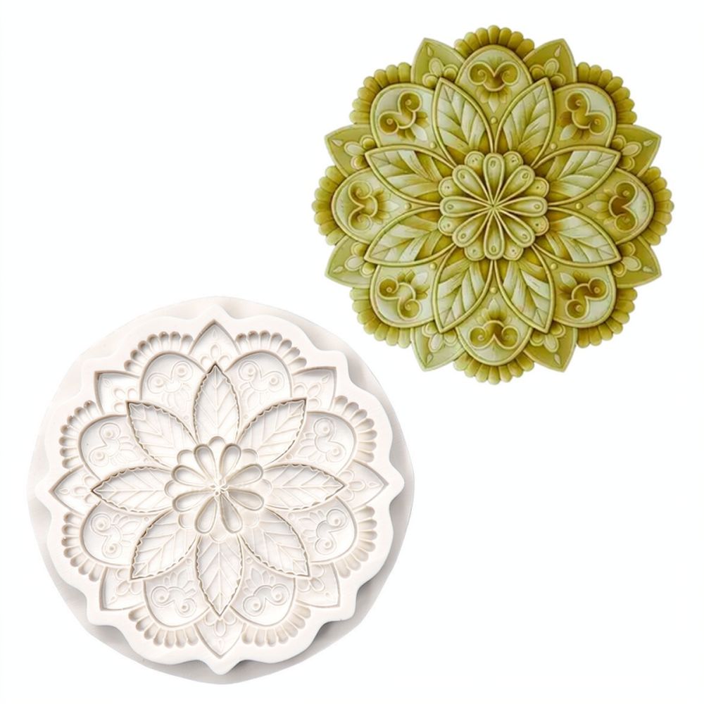 Silicone Epoxy Resin Molds Set - Molde de silicona con forma redonda