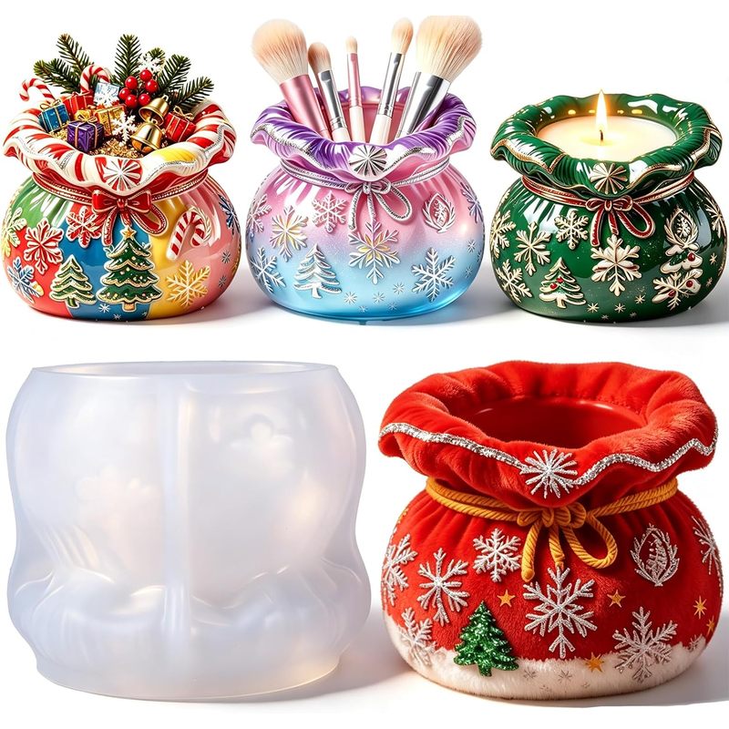 Silicone Epoxy Resin Molds Set - 1. Moldes de resina epoxi con