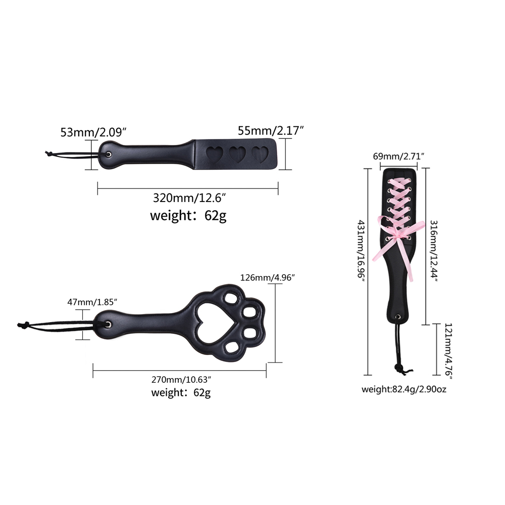Raqueta de cuero BDSM con form - Craft Tools reseña y precio