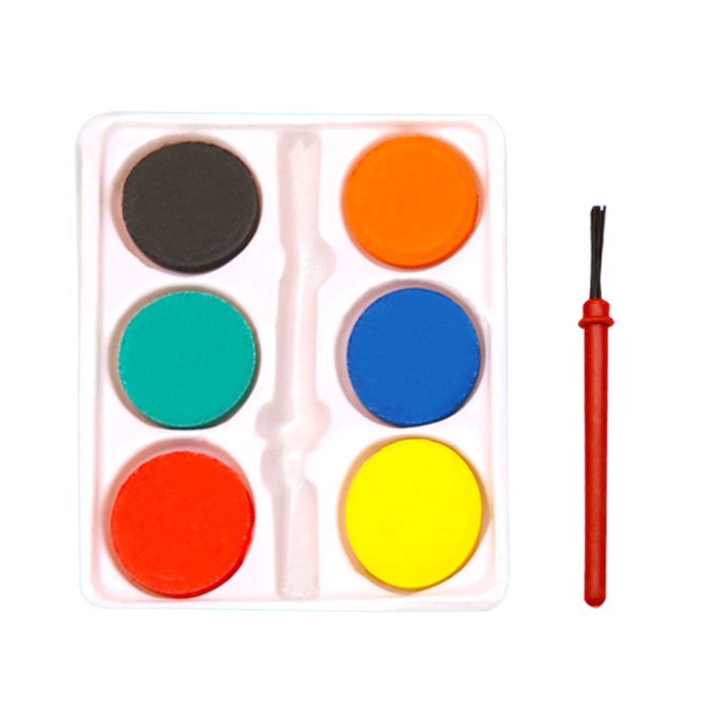 Portátil con pincel de pintura - Watercolor Paint Set Solid Pigment reseña y precio