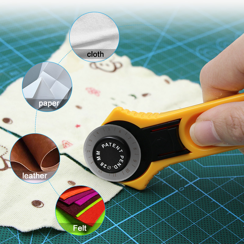 Cortador rotativo de 28mm /45m - Rotary Cutter For Fabric 45Mm reseña y precio
