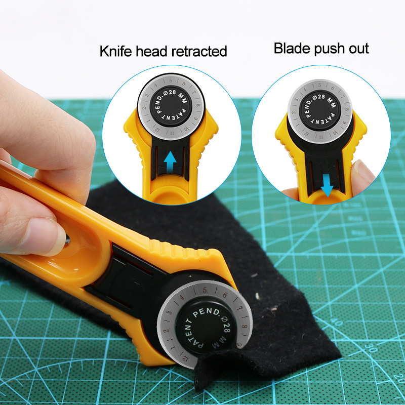 Cortador rotativo de 28mm /45m - Rotary Cutter For Fabric 45Mm reseña y precio
